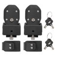 thumbnail image 1 of Lock Hood Pin Hood Cover Lock Car Hood Lock Latches Buckle Pins Catch With Key Fit For  JL 2018+, 1 of 8
