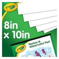 thumbnail image 4 of Crayola Marker & Watercolour Pad, 60 Pages, 4 of 5