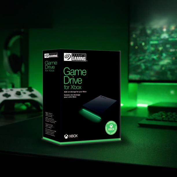 Seagate Game Drive for Xbox 2TB External Hard Drive - USB 3.2