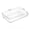 C2, variante sur Boîte de Rangement pour Tiroir de Bureau, Cuisine Compartimentée, Couverts, Papeterie Tri Petite Boîte, Cloison en Plastique Transparent pour Animaux