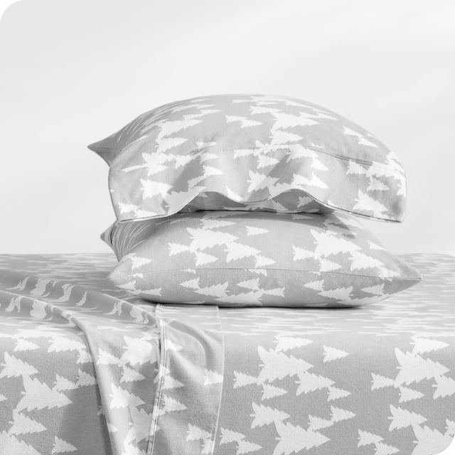 Bare Home Flannel Sheet Set - 100% Cotton - Deep Pocket - Queen, Shenandoah, 4-Pieces