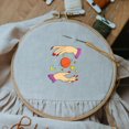 thumbnail image 4 of HLONK 4 Sheets 16Pcs Wedding Dress Water Soluble Hand Sewing Stabilizers for Fabric 11.6x8.2 Inch Embroidery Stitch Practice Embroidery Patterns Transfers for Embroidery Beginners Lovers, 4 of 7