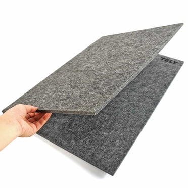 TELY Tapis en Feutre Pliable Type Planche de Casse-Tête pour jusqu'à 1000 Pcs de Casse-Tête, Pliable pour un Rangement Facile, Tapis de Casse-Tête Portable, (Noir/9 mm d'Épaisseur)