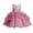 Rose Red, variant on XASZHN Toddler Kid Girl Lace Sleeveless Princess Gown Party Tulle Dress Clothes Summer Dresses for Girls 2025 Red 7-8 Years