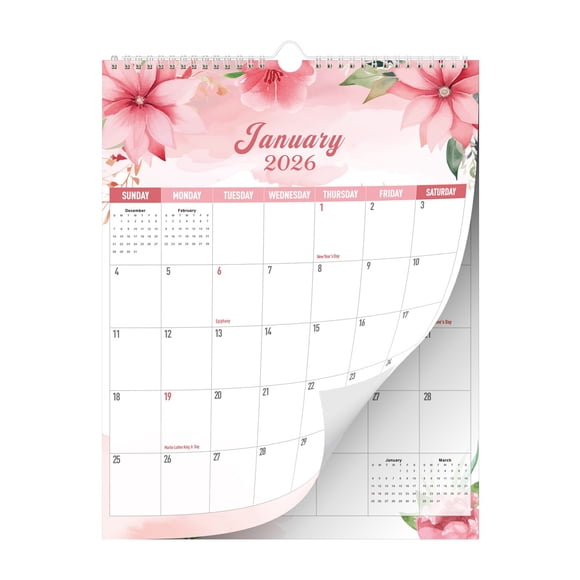 18 Month Calendar January 2026- June2027 11 X 14in Large Wall Calendar 2026-2027