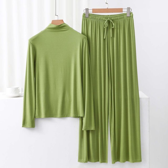 Weiqiqre Pyjamas pour Femmes Pyjamas Rafraîchissants Ensembles d'Été Assortis Manches Courtes Ensemble de Détente Femmes