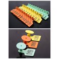 thumbnail image 3 of Mistaha 100PCS Blank Ear Tags Drop-Proof Recognizable Animal Livestock Ear for Cows Sheep Pigs, 3 of 7
