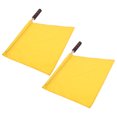 thumbnail image 3 of Sports Referee Flag, Competition Linesman Flag Linesman Flag  For Sports Competition For Referee Red,White,Yellow,Green, 3 of 8