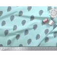 thumbnail image 2 of Soimoi Velvet Fabric Paisley Block Print Fabric by The Yard 58 Inch Wide, 2 of 3