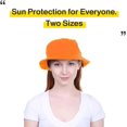 thumbnail image 2 of ORUYROP Unisex Washed Cotton Bucket Hat Summer Outdoor Cap, 2 of 6