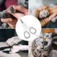 thumbnail image 4 of Pet Nail Clippers Cat Dog Claw Nail Clippers Scissors Trimmer with LED Light Trimming Grooming Tools for Small Dog Puppy Kitten Rabbit, 4 of 7