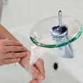 thumbnail image 1 of WIFKLSIIPG All Copper Basin Countertop Basin Glass Faucet Hot and Cold Glass Single Handle Bathroom Creative Stainless Steel Faucet, 1 of 5