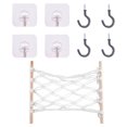 thumbnail image 1 of Hanging Fruit Baskets for Kitchen Home Kitchen Fruit Hanging Basket Cotton Rope Hand-Woven Storage Basket Fruit Basket for Kitchen Counter Hanging Fruit Basket for Kitchen, 1 of 1