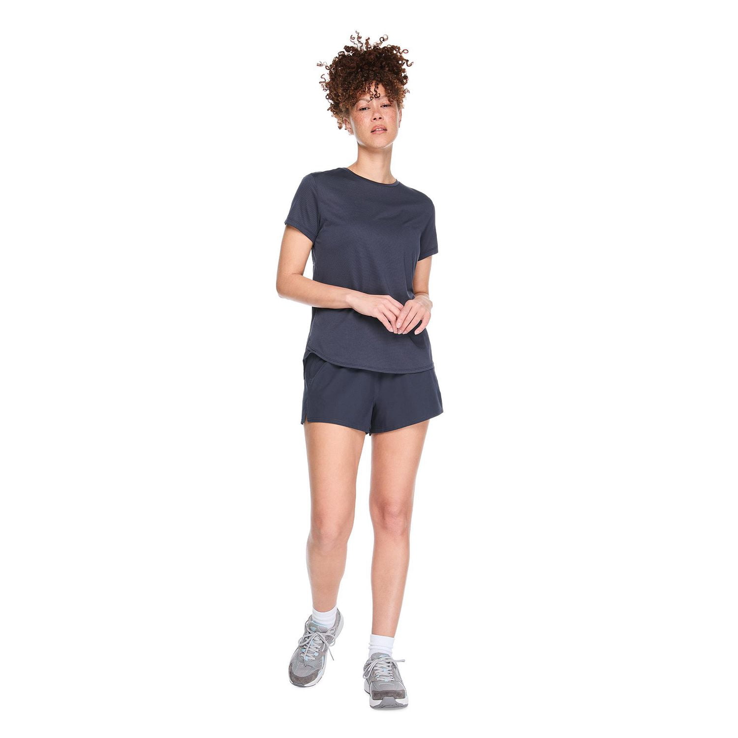 T-shirt à encolure ras du cou Athletic Works pour femmes