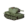 thumbnail image 1 of 1/64 Scale Mini Remote Control Tank with 24G Infrared and Rotating Turret for Teens and Adults Educational Toy, 1 of 4