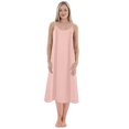 thumbnail image 1 of Women Plus Size Petticoat Nightdresses Solid Color Loose Slimming Long, 1 of 3