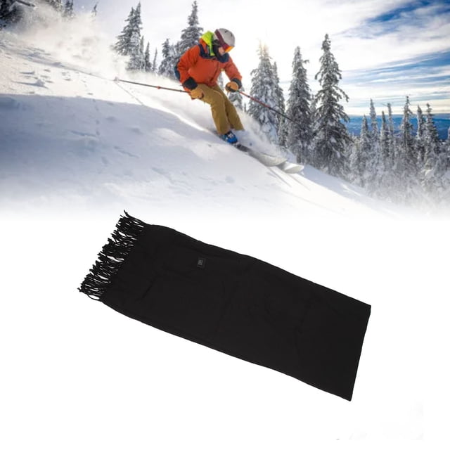 Electric Heated Scarf, 3 Temperature Settings Lightweight Soft USB Rechargeable Heated Scarf For Men Women