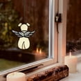 thumbnail image 5 of Stained Dog Memorial Gifts For Dog Lovers A Angel Wing Dog Decor Window Hanging Suncatcher Loss Of Dog Sympathy Gift Pet Loss Remembrance Gift In Memory Of Dog, 5 of 5