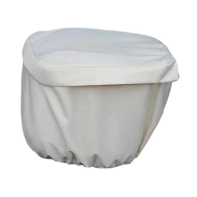 Siruishop E Bike Basket Cover Basket Dust Cover Elastic Sunproof Dustproof Accessory Front beige