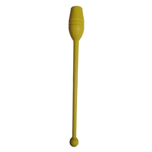 jinwen Gymnastics Stick Lightweight Training Equipment for Adults Dance Performance Yellow