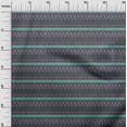 thumbnail image 2 of oneOone Polyester Lycra Fabric Ethnic Block Printed Craft Fabric BTY 56 Inch Wide, 2 of 4