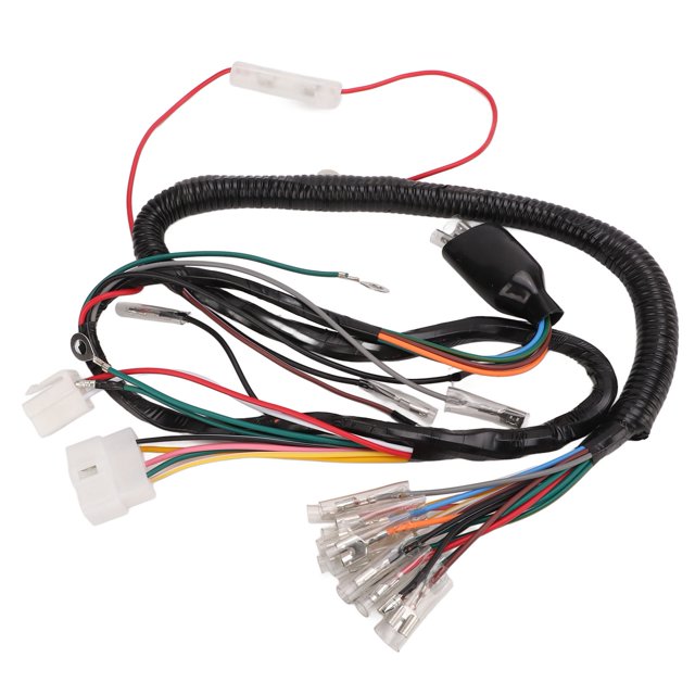 Electric Start Wiring Loom Harness ABS TPU Flexible Wear Resistant Replacement for TMX 125