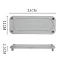 thumbnail image 2 of Natural Diatomaceous Mud Material Sink Organizer Pattern Grooves Design Bottle Drying Rack for Kitchen Living Room or Bathroom - Light Grey, 2 of 2