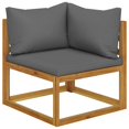 thumbnail image 2 of vidaXL 7 Piece Garden Lounge Set with Cushion Solid Acacia Wood, 2 of 5