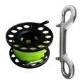 thumbnail image 3 of Xingzhi 30m Aluminum Alloy Cave Diving Finger Spool Guide Line Reel Black, 3 of 6