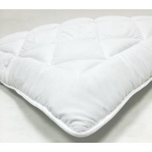 Entièrement réversible (double vie)-1" En bas Alternative Matelas Topper / Pattes d ' anchor serrées - OLYMPIC QUEEN 3120