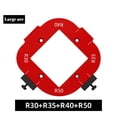 thumbnail image 1 of Outil de Profilage de Gabarit d'Angle pour Routeur de Menuiserie pour Coupe-Bois Bricolage, Machine de Taille d'Arc avec Métal, 1 of 4