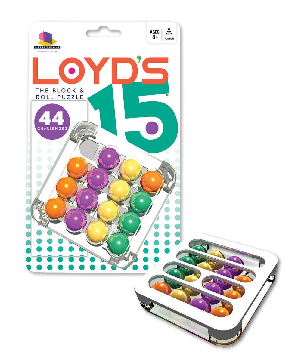Brainwright Loyd's 15 - The Block & Roll Puzzle (english Only)