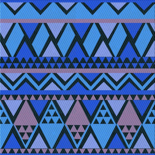 Ahgly Company Tapis d'Intérieur Lavable à la Machine, Carré, Transitionnel, Bleu Dodger, Tapis de Zone, 8 Pieds Carré