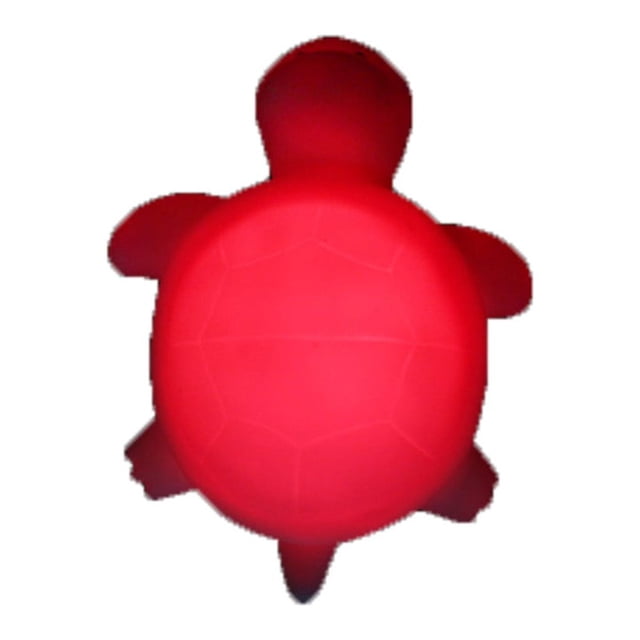 Ruiboury Turtle Style Night Light Lovely Multi-Color Changing Bedside Lamp Modeling Table Lights Decoration Christmas Gift 1Set