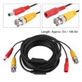 thumbnail image 2 of Noref Video Cable, Extension Cable,BNC + 2.1mm DC CCTV Extension Cable Video Coax Cable for Commercial Residential, 2 of 8