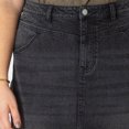 thumbnail image 2 of Devoted Women’s Plus size midi denim skirt, 2 of 5