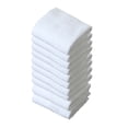 thumbnail image 2 of Fiudx Ultrafine Fiber White Towel Set - 10 Pack Disposable Face Cloths, Hand Towels & Multi-Purpose Cleaning Cloths with Excellent Absorption & Durability, 2 of 7