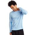 thumbnail image 5 of Hanes Mens Sport FreshIQ Cool DRI Long Sleeve Tee 2-Pack, 2XL, Light Blue, 5 of 5