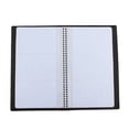 thumbnail image 4 of Black Leather 120 Business Name Card Holder Book Wallet Cover Case Pouch Folder, 4 of 5
