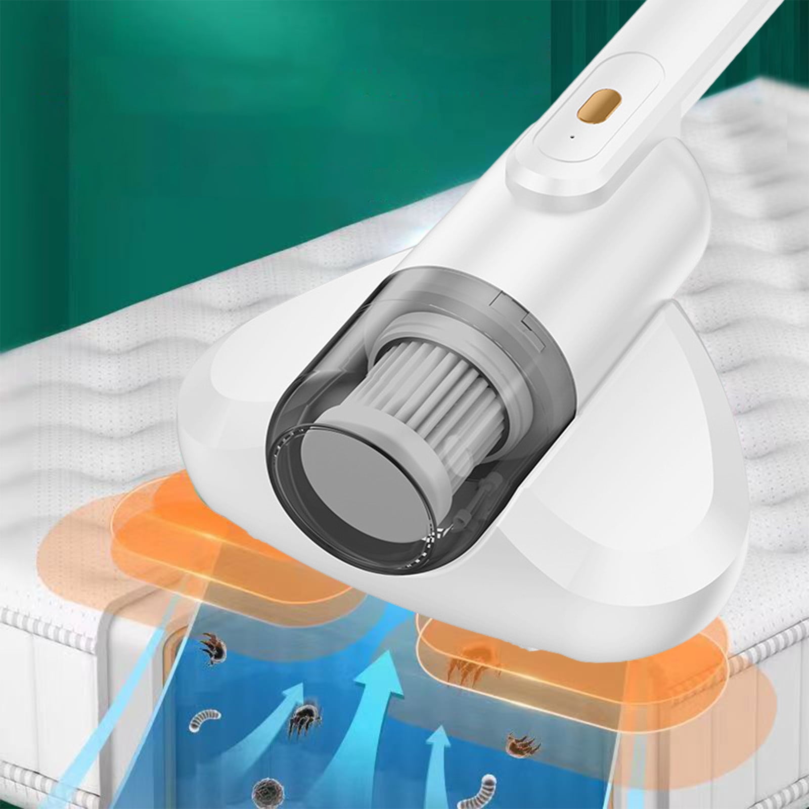 PEONAVET cordless vacuum cleaner Portable Mattress Vacuum Cleaner for Home, Powerful Handheld Bed Vacuum Cleaner, Versatile Vacuum Cleaner for Bed, Sofa and Carpet