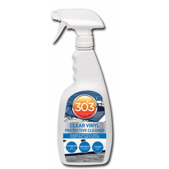 303 . Vinyl Protectant 30215 303; 32 Ounce; Single; Use To Protect Vinyl/Strataglass/Eisenglass/Boat Window