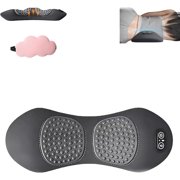 Triple Fusion Back Massager,3-in-1 Back Stretcher with Traction Lifting,Electric Fusion Massager with Lifting and Vibration Massage and Heat Compress Against Pain