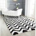 thumbnail image 1 of Safavieh Barcelona Carmella Zigzag Stripes Shag Area Rug, 1 of 3