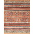 thumbnail image 1 of Ahgly Company Indoor Rectangle Abstract Camel Brown Abstract Area Rugs, 2' x 5', 1 of 6