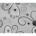 thumbnail image 5 of oneOone Cotton Flex Light Gray Fabric Butterflies Craft Projects Decor Fabric Printed By The Yard 40 Inch Wide-DR, 5 of 5