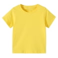 thumbnail image 4 of Cethrio Ensembles de Shorts pour Garçons, Ensemble Estival 2 Pcs à Cordon, Manches Courtes, Jaune, Taille 11-12 T, 4 of 4
