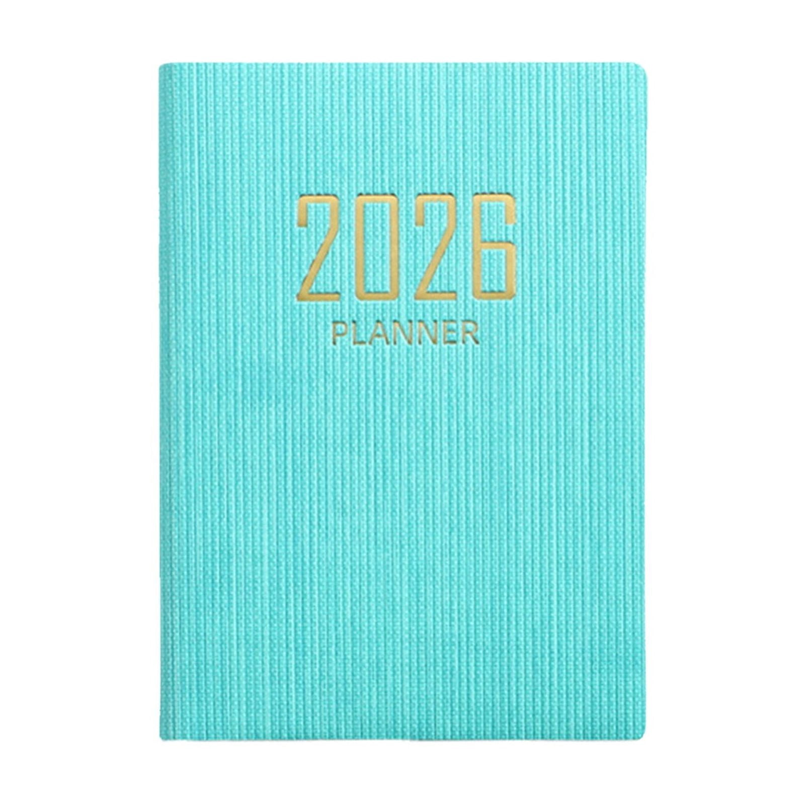 ZTTD Daily Planner 2026, Calendar 2026 Agenda Planner Daily Journal Notebook 3"x4", January 2026 to December 2026