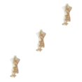 thumbnail image 2 of relayinert Belle Robe en Dentelle Florale Applique Patch pour Robes de Mariage Uniques Robe de Mariage Unique Dentelle Applique Or 3Set, 2 of 6