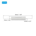 thumbnail image 2 of Unique Bargains 10Pcs 22 Ohm Resistors, 10W Ceramic Cement Resistor Power Cement Resistor Kit Tolerance 5% for Power Adapters Audio, 2 of 4