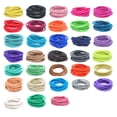 thumbnail image 5 of 10 Pièces Bandes de Cheveux Mixtes Extensible Réglable Décoratif Haut avec Haute Élasticité Élasticité Protection Ponytail Titulaire Filles Enfants Accessoires Café, 5 of 5